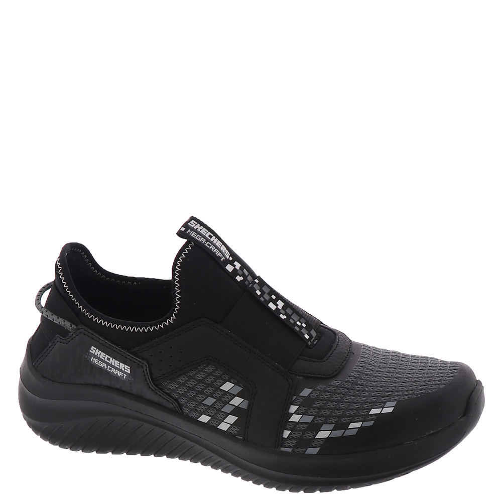 Skechers Ultra Flex 3.0 - Triple Pointz 402183L Boys' Toddler-Youth Black Sneaker 6 Youth M