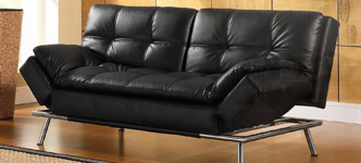 Belize Bonded Leather Euro Lounger