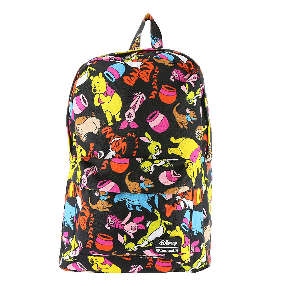 Loungefly Disney Winnie the Pooh Backpack Black/Multi
