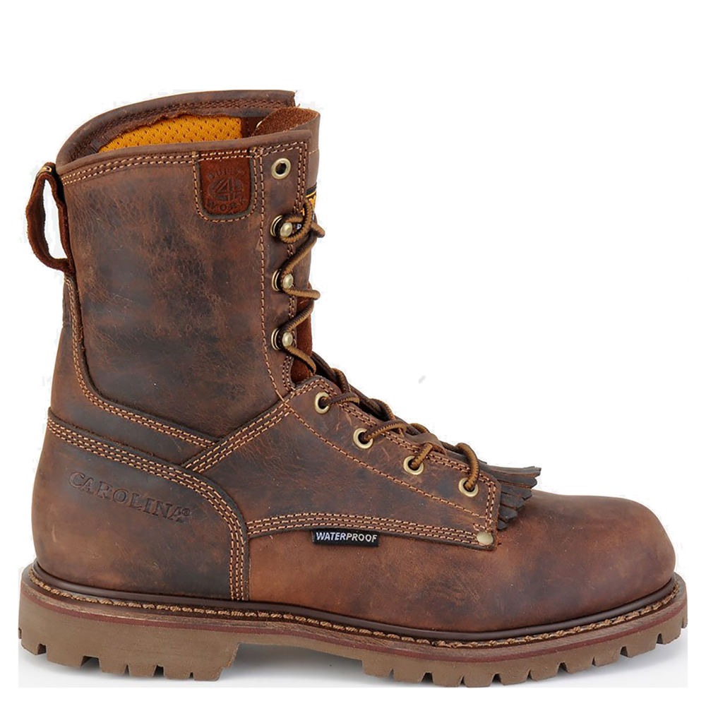 Carolina 28 Series 8" Men's Brown Boot 11.5 D