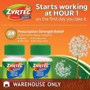 does costco have zyrtec