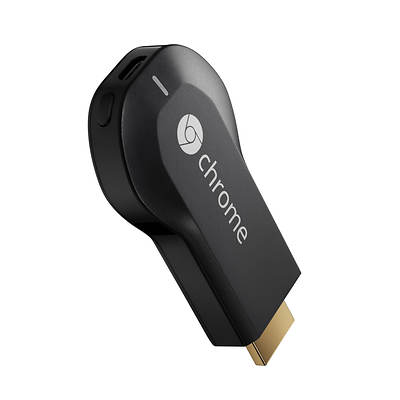 Chromecast HDMI Streaming Media Player w/ BONUS $10 Google Play credit