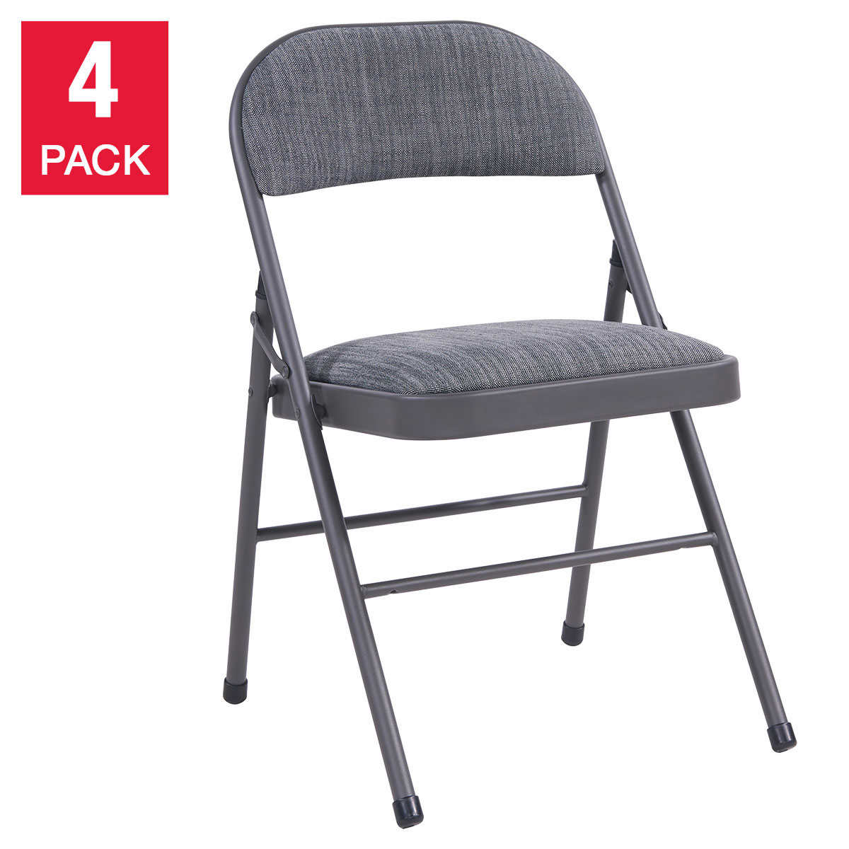 Maxchief Upholstered Padded Folding Chair 4 Pack