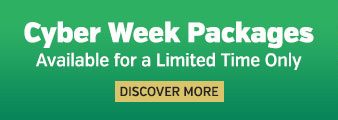 Cyber Week Packages.  Available for a limited time only.  Discover More.