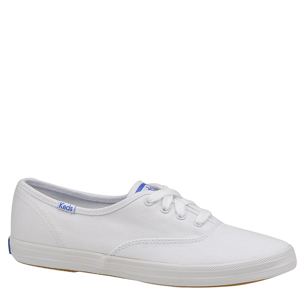 Retro Vintage Flats and Low Heel Shoes Keds Champion Oxford Womens White Oxford 12 A2 $49.95 AT vintagedancer.com
