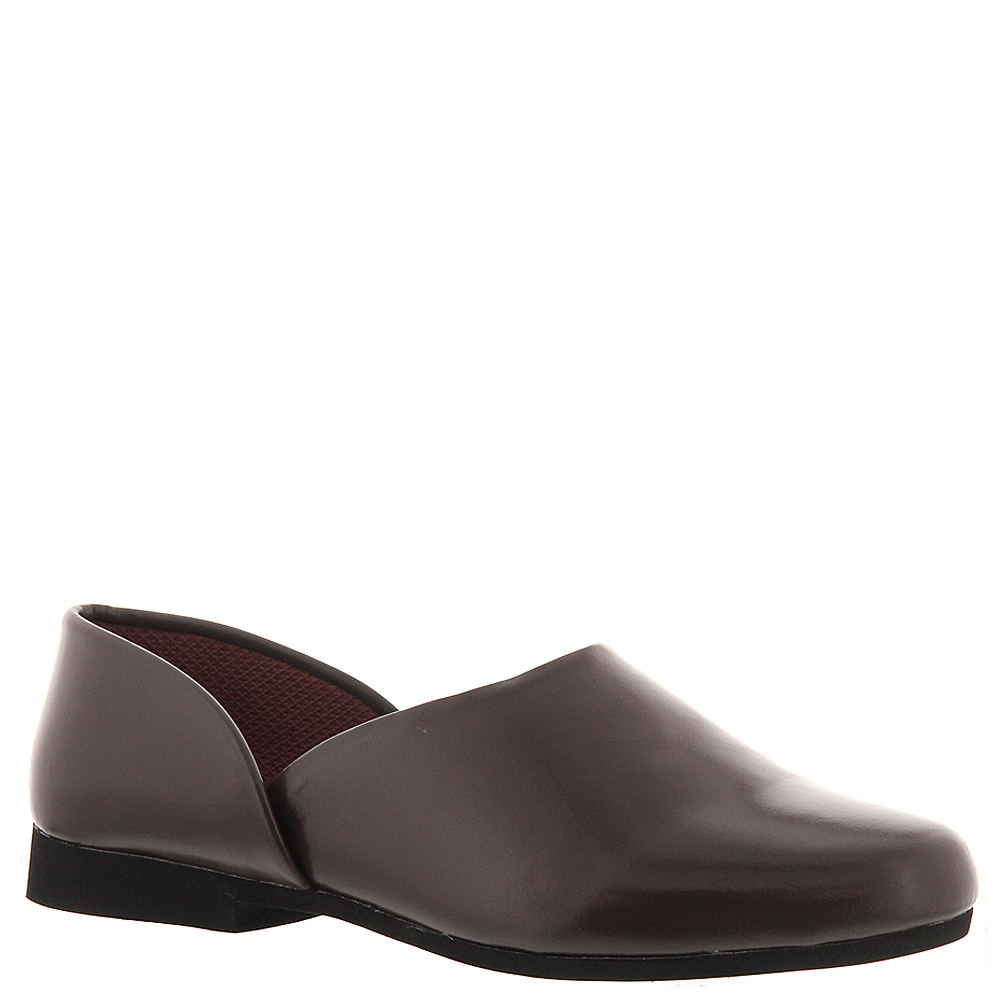 1930s Men’s Shoe Styles, Art Deco Era Footwear Mens Fireside Brown Slipper 13 B $59.95 AT vintagedancer.com