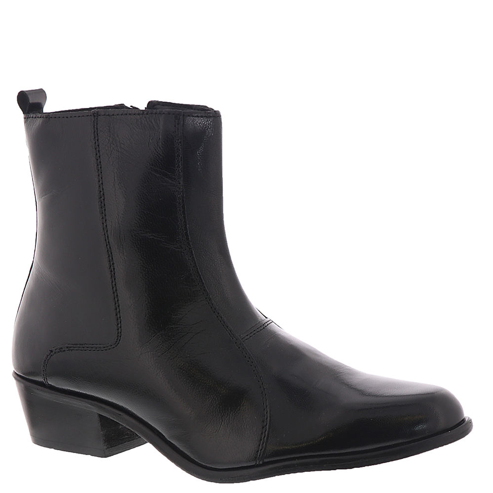 60s Mens Shoes | 70s Mens shoes – Platforms, Boots Stacy Adams Santos Mens Black Boot 11 W $89.95 AT vintagedancer.com