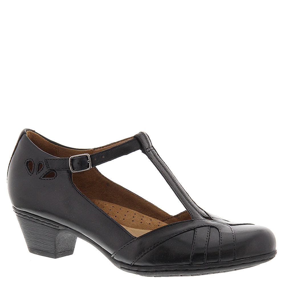 1940s Style Clothing & 40s Fashion Rockport Cobb Hill Collection Angelina 1 Womens Black Pump 11 N $69.99 AT vintagedancer.com
