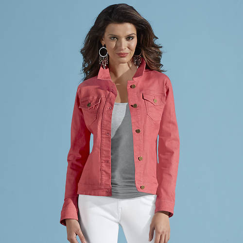 Women's Colored Jean Jacket - Color Out of Stock | Masseys