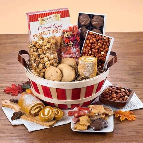 Bushel Basket of Harvest Treats - Flavor Out of Stock | Figi’s Gifts in ...