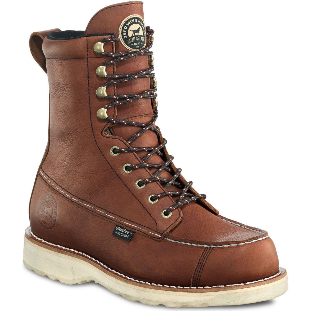 Irish Setter by Red Wing Wingshooter 9" WP Boot Men's Brown Boot 12 E2 -  883444359541