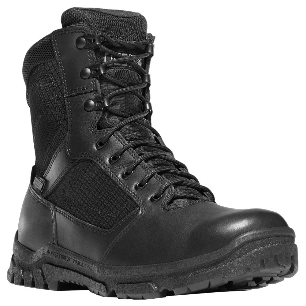 Danner Lookout Side-Zip 8" Men's Black Boot 11.5 D -  612632144092
