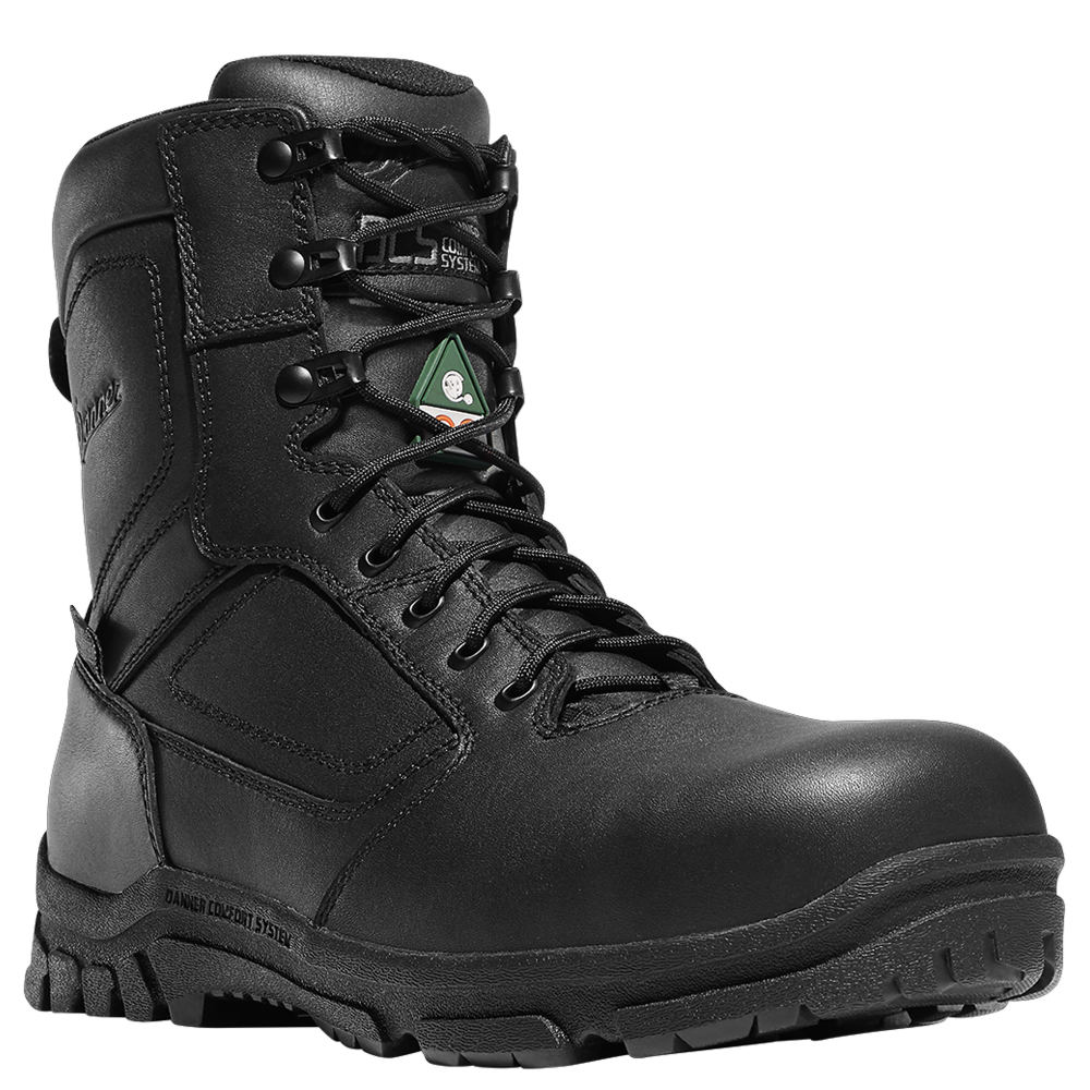 Danner Lookout EMS/CSA 8" NMT Men's Black Boot 6.5 D -  612632201146