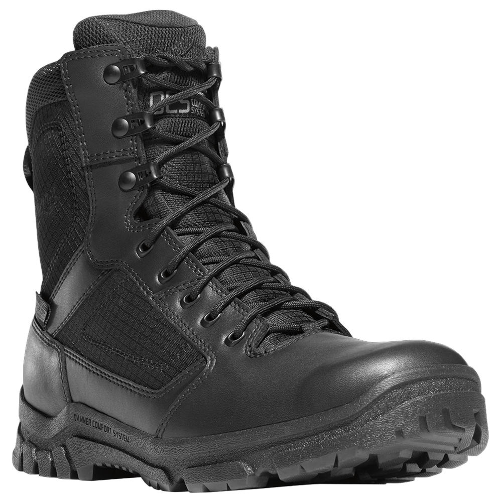 Danner Lookout 8" Men's Black Boot 6.5 E2 -  612632144665