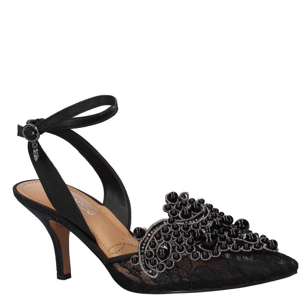 J. Renee Desdemona Women's Black Sandal 7.5 M -  716992639011