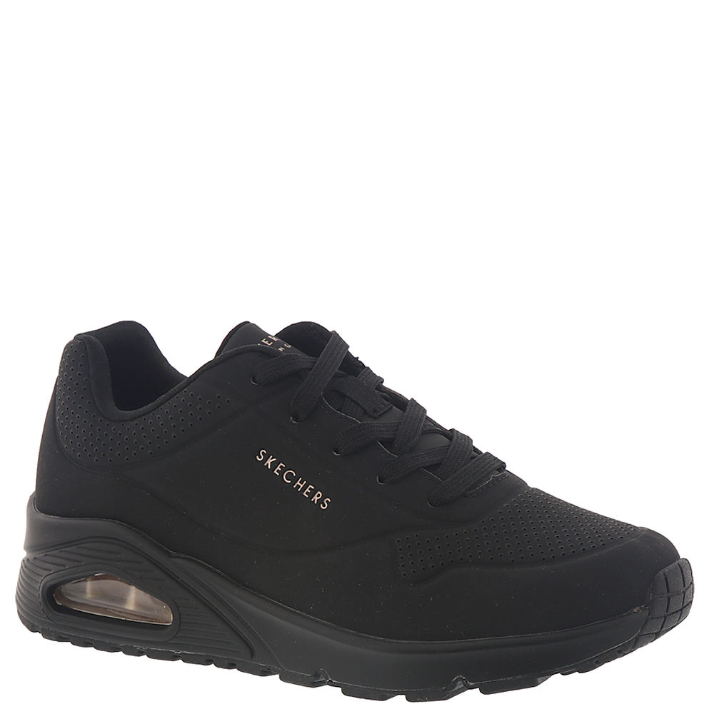 Skechers Womens Uno Stand On Air 73690W Black Casual Shoes Sneakers ...
