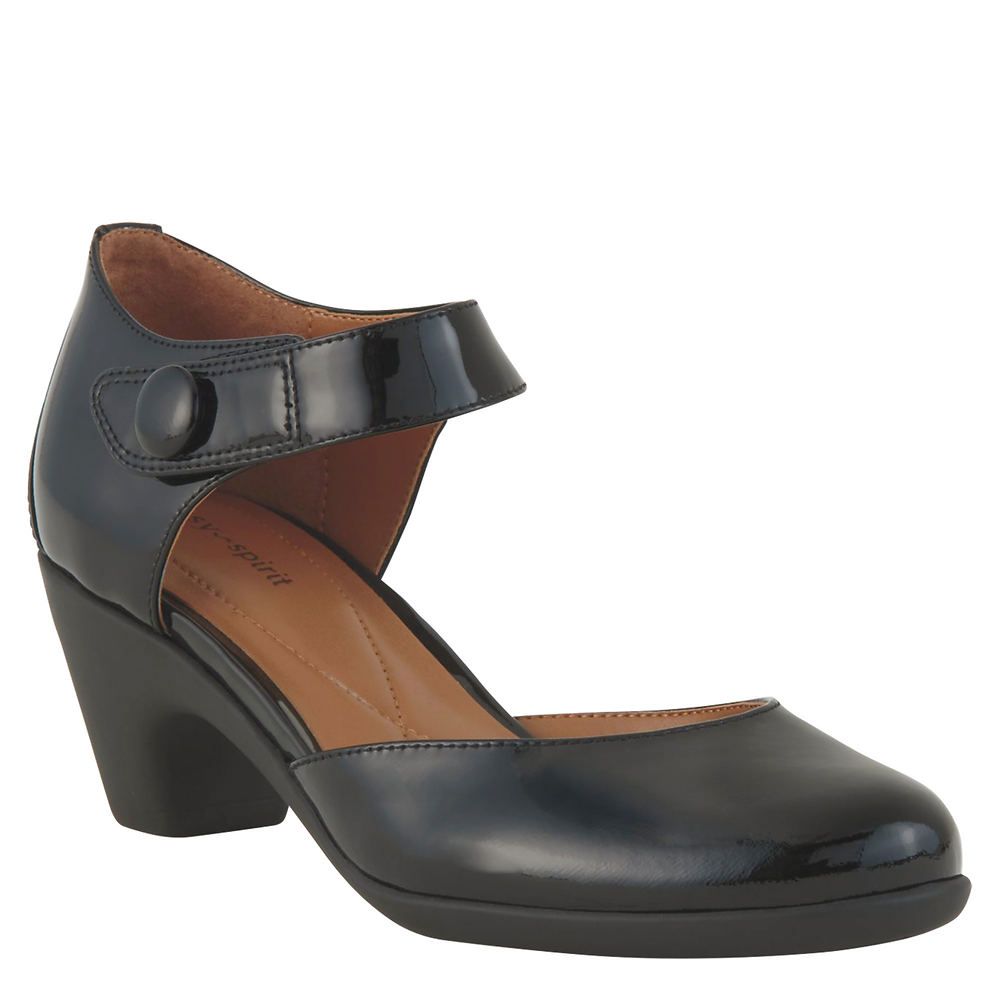 Shoes, Vintage Heels, Retro Heels, Pumps Easy Spirit Clarice Womens Black Pump 9.5 M $83.95 AT vintagedancer.com