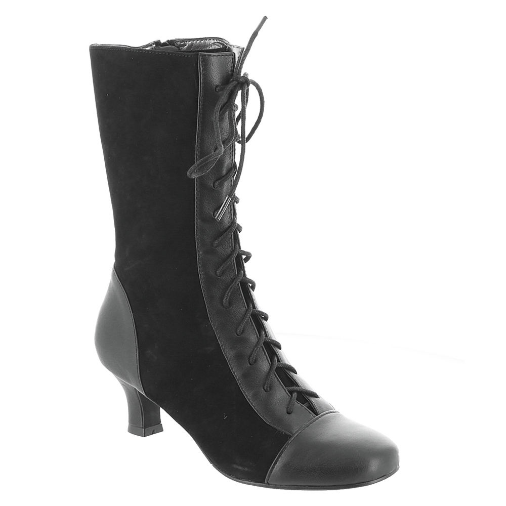 Steampunk Costumes, Outfits for Women ARRAY Olivia Womens Black Boot 11 M $89.99 AT vintagedancer.com