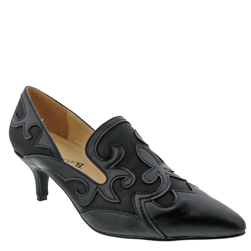 Retro Vintage Style Wide Shoes 1920s-1950s Bellini Bengal Womens Black Pump 13 W $69.95 AT vintagedancer.com