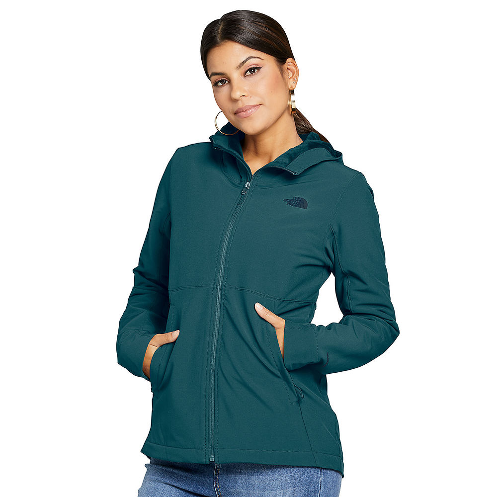 The North Face Women's Shelbe Raschel Softshell Hoodie Blue Coats M -  195437153198