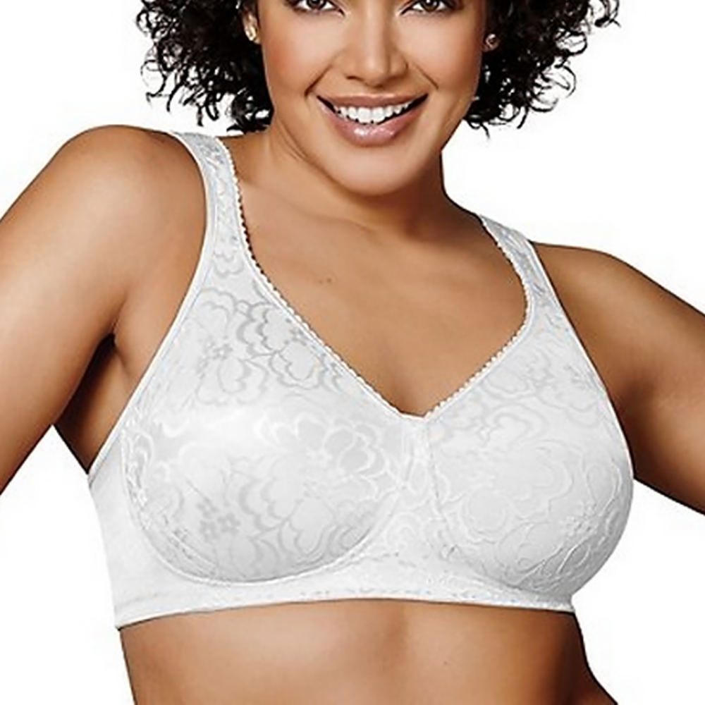 Playtex 18 Hour Ultimate Lift & Support Wirefree Bra White Bras 34-DD -  77478892888