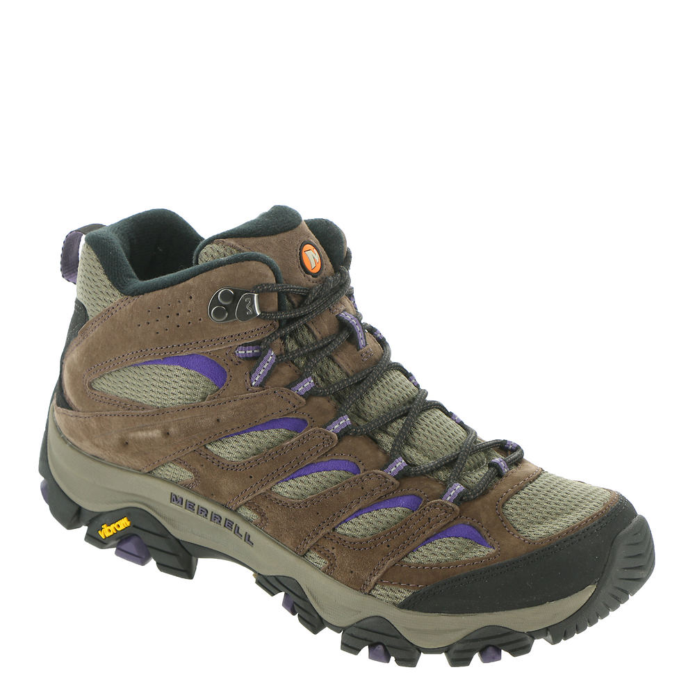 Merrell Women's Moab 3 Mid Hiking Boots - Bracken/Purple 10 -  J035870-10M