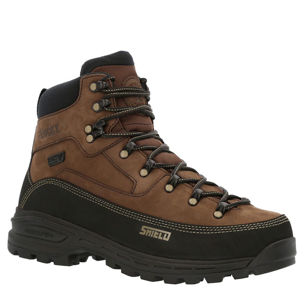 Rocky MTN Stalker Pro 6" WP Hiker Men's Brown Boot 9 W -  193715220112