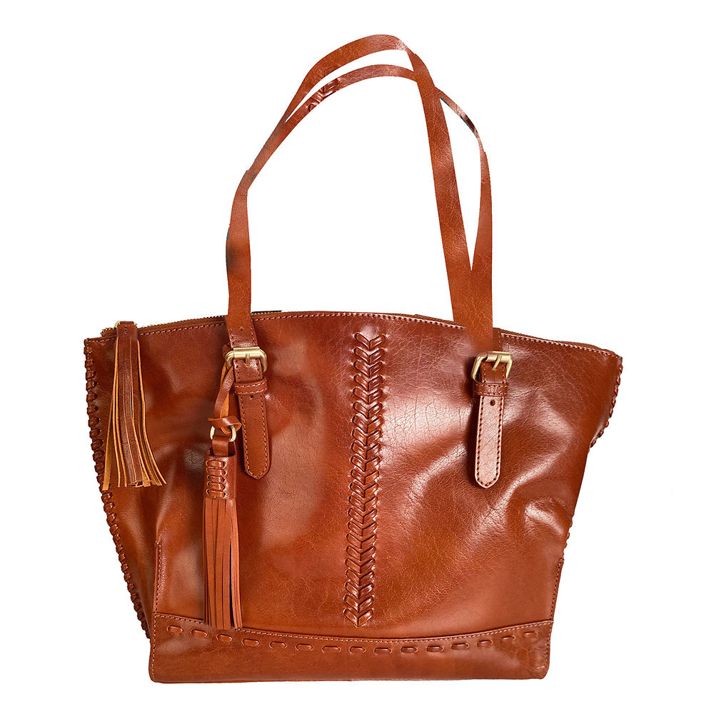 Hadaki Braided Tote Bag Brown Bags No Size -  088161012384