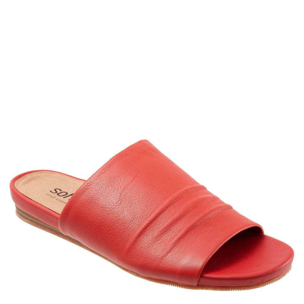 Soft Walk Camano Women's Red Sandal 8 M -  192681635524