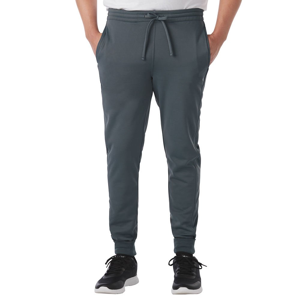 Vevo Active Poly Fleece Jogger Pant Men's Grey Pants L-Regular -  190061455885