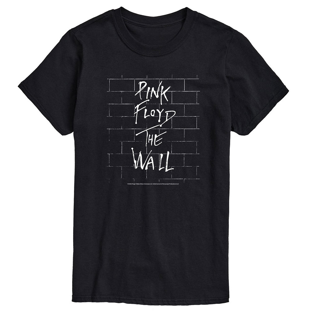 Pink Floyd Men's The Wall Tee Black Knit Tops XL -  196887686946