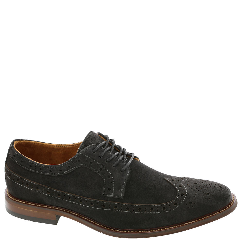 1940s Men’s Shoes: Men’s Vintage Shoe History Stacy Adams Marligan Mens Grey Oxford 12 M $114.95 AT vintagedancer.com