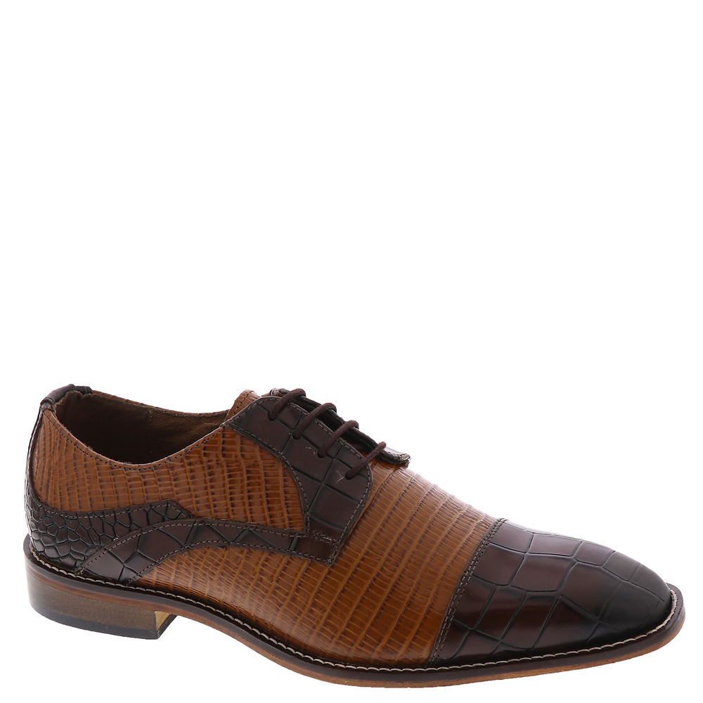 1920s Mens Shoes & Boots | Gatsby, Peaky Blinders Shoes Stacy Adams Tedesco Mens Brown Oxford 10.5 W $104.95 AT vintagedancer.com