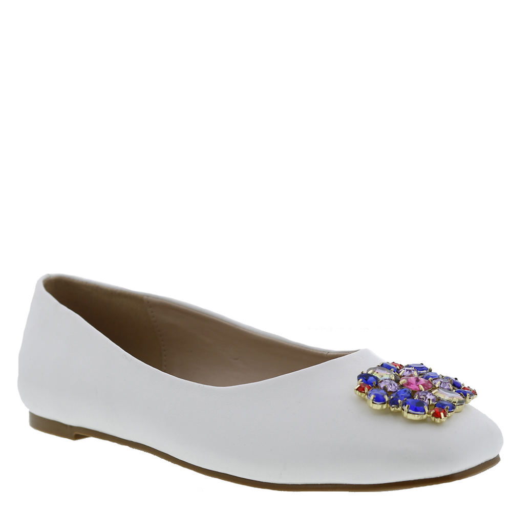 Retro Vintage Flats and Low Heel Shoes Bellini Sybil Womens White Slip On 8 M $79.99 AT vintagedancer.com