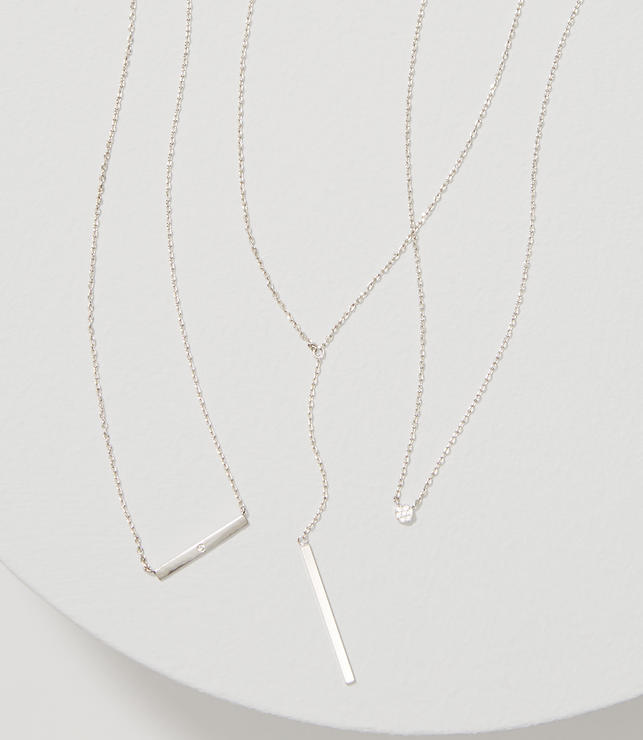 Primary Image of Layered Lariat Necklace