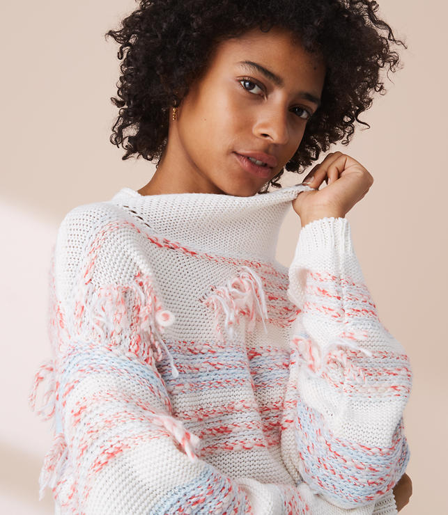 Lou & Grey Fringeout Sweater