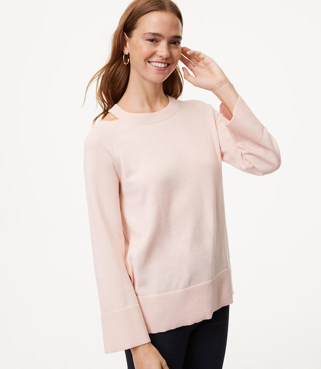 Primary Image of Cutout Sweater