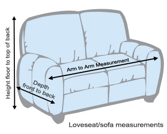 Couch Size Chart