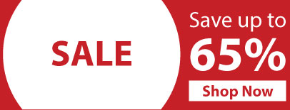 Sale: Save up to 65%