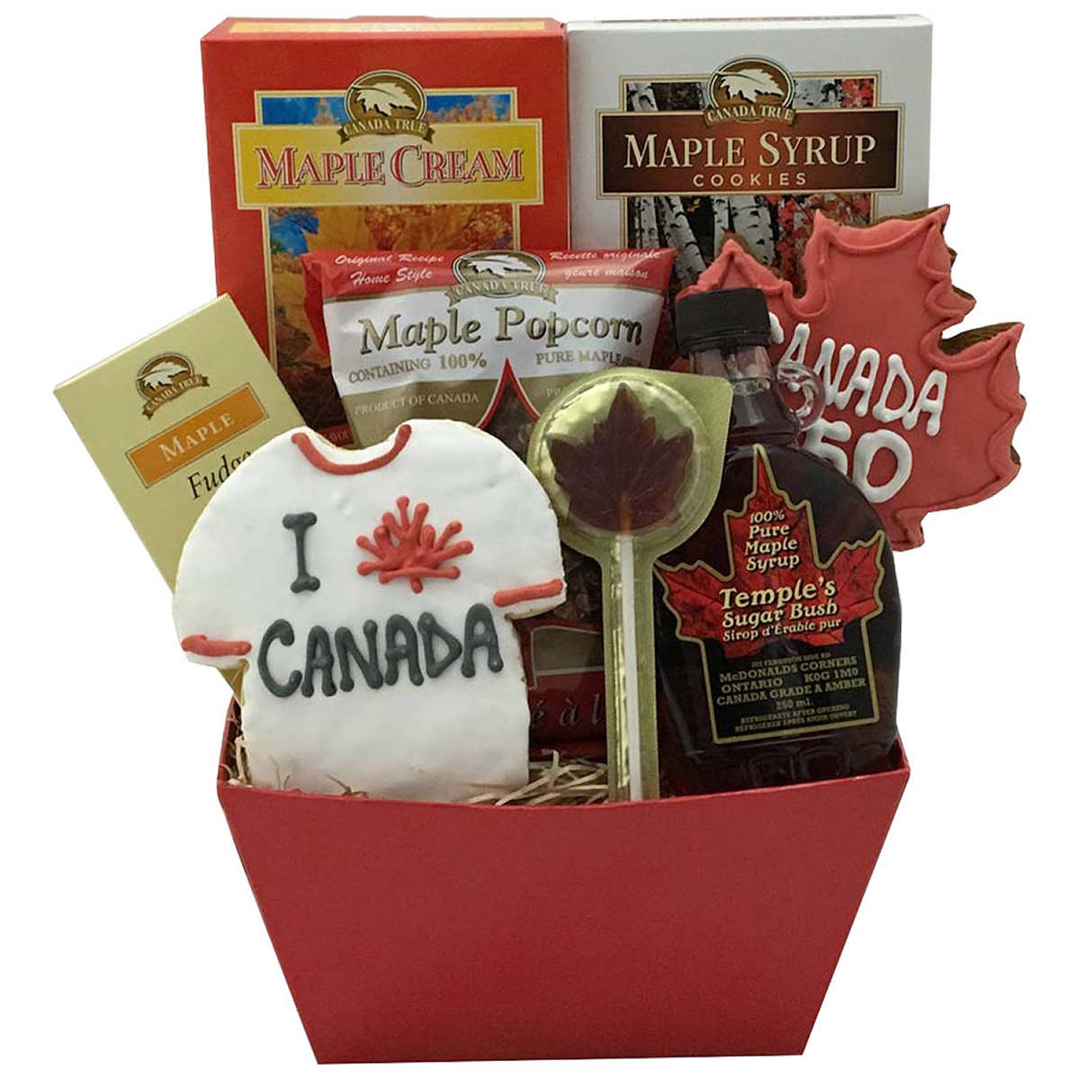 Canada 150 Maple Gift Basket