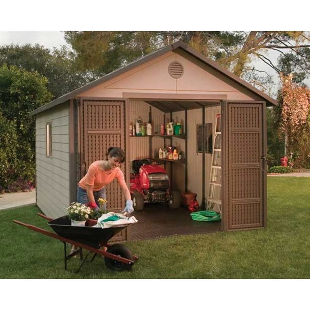 Lifetime 11 Ft X 11 Ft Outdoor Storage Shed