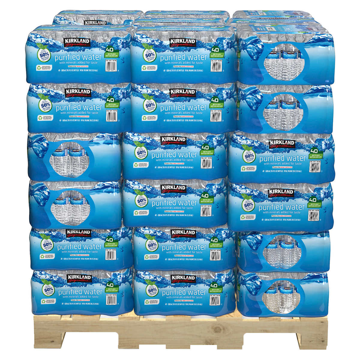kirkland-signature-bottled-water-16-9-oz-40-pack-48-case-pallet-ebay