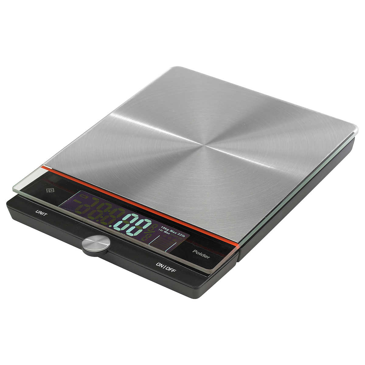 Polder Digital Kitchen Scale With Pull Out Display