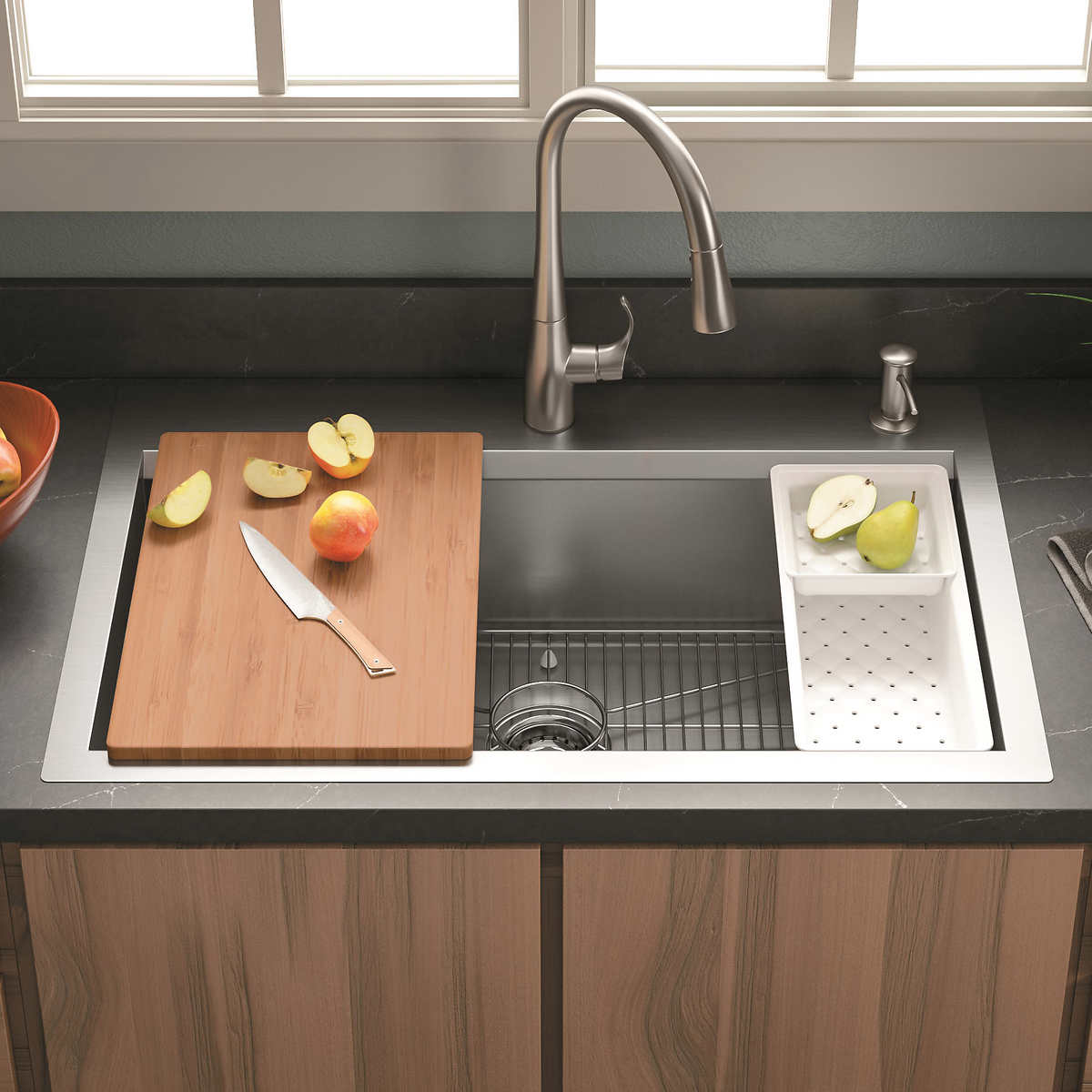 Kohler Cater Accessorized Kitchen Sink