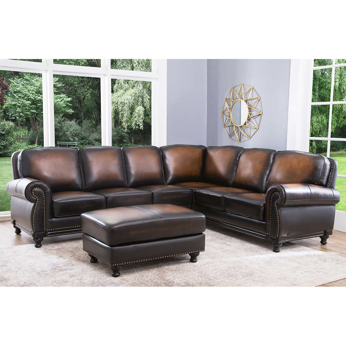 Leather Sofas Sectionals Costco