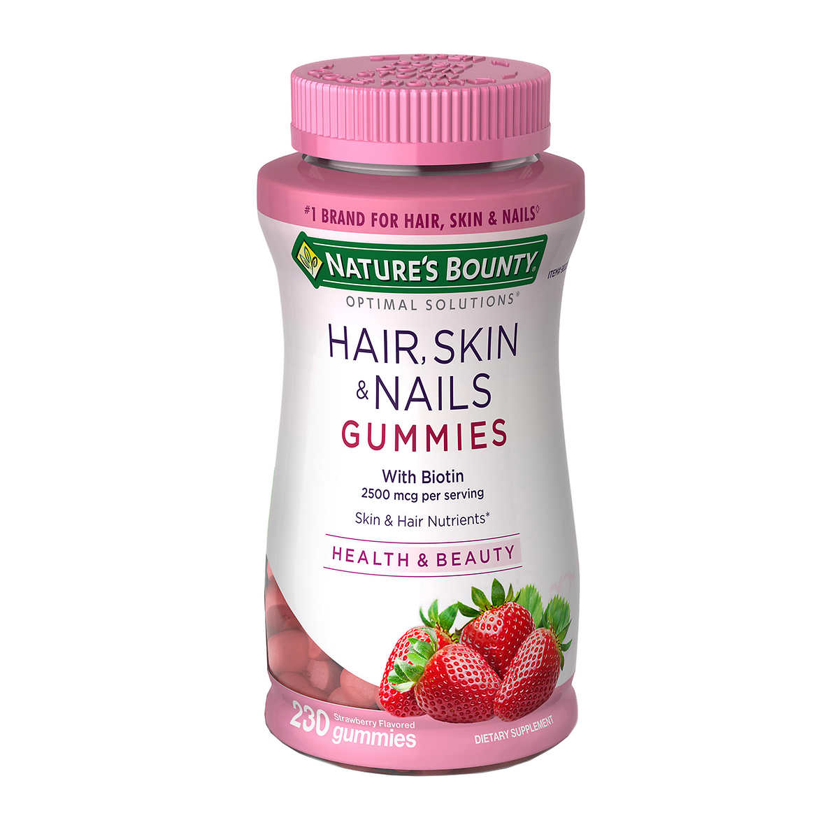 Natures Bounty Hair Skin And Nails 230 Gummies