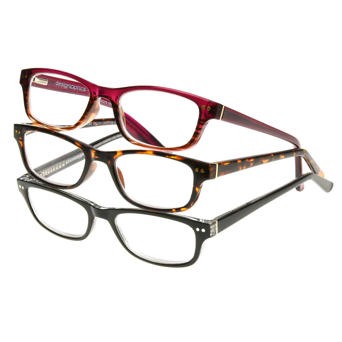 What types of frames does Costco Optical sell?