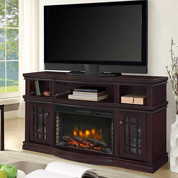  Electric Fireplace Tv Console At Costco Budgetcostco