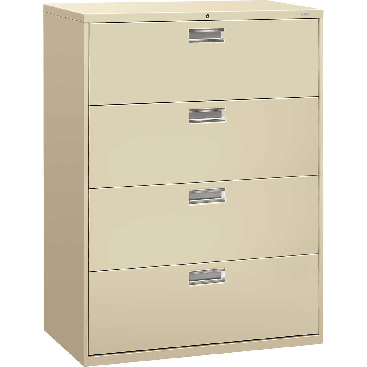 Hon 600 Series Lateral 4 Drawer File Cabinet 42 W X 18 D X 52 1 2