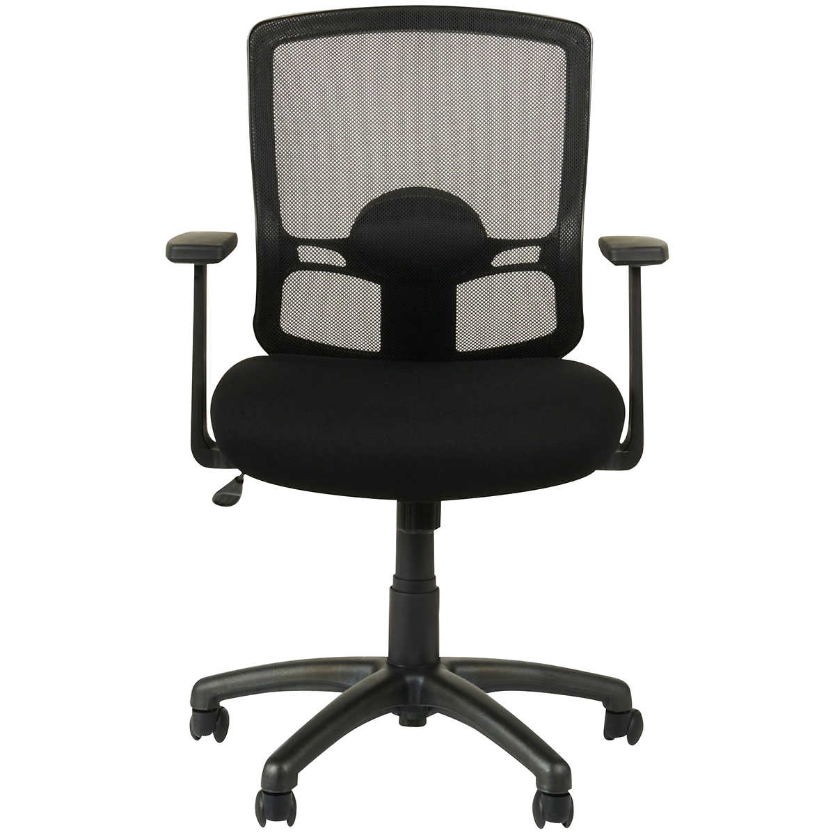 Alera Etros Series Mid Back Swivel And Tilt Mesh Desk Chair Black
